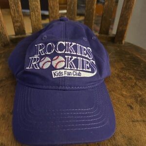 Rockies Kids Fan Club Purple Cap